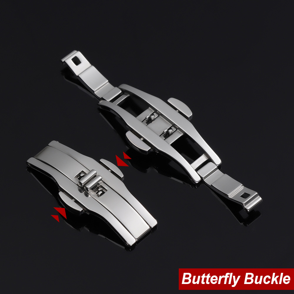 Butterfly Clasp Deployant - Watch Accessories Double Push Automatic Butterfly