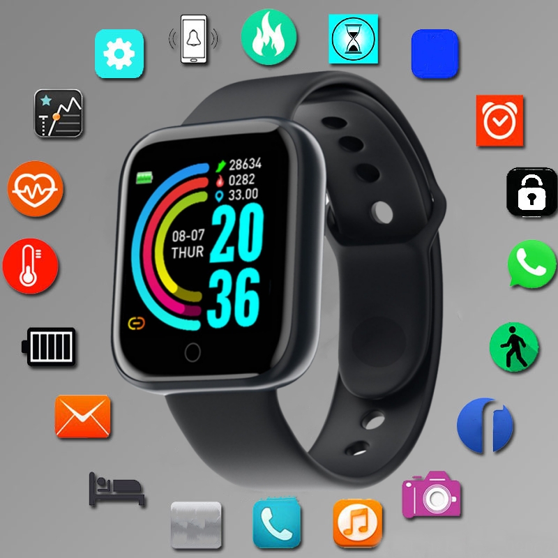Silicone Band Women - Smart Watch For Men Women Sport