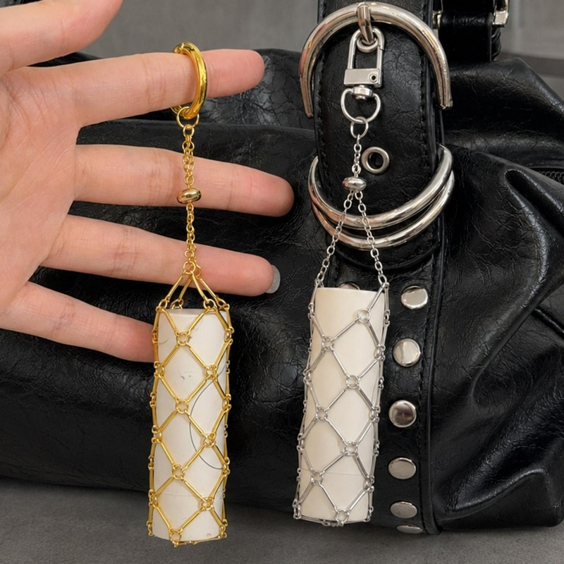 Mesh Strap Metal - Portable Mesh Metal Net Bag for