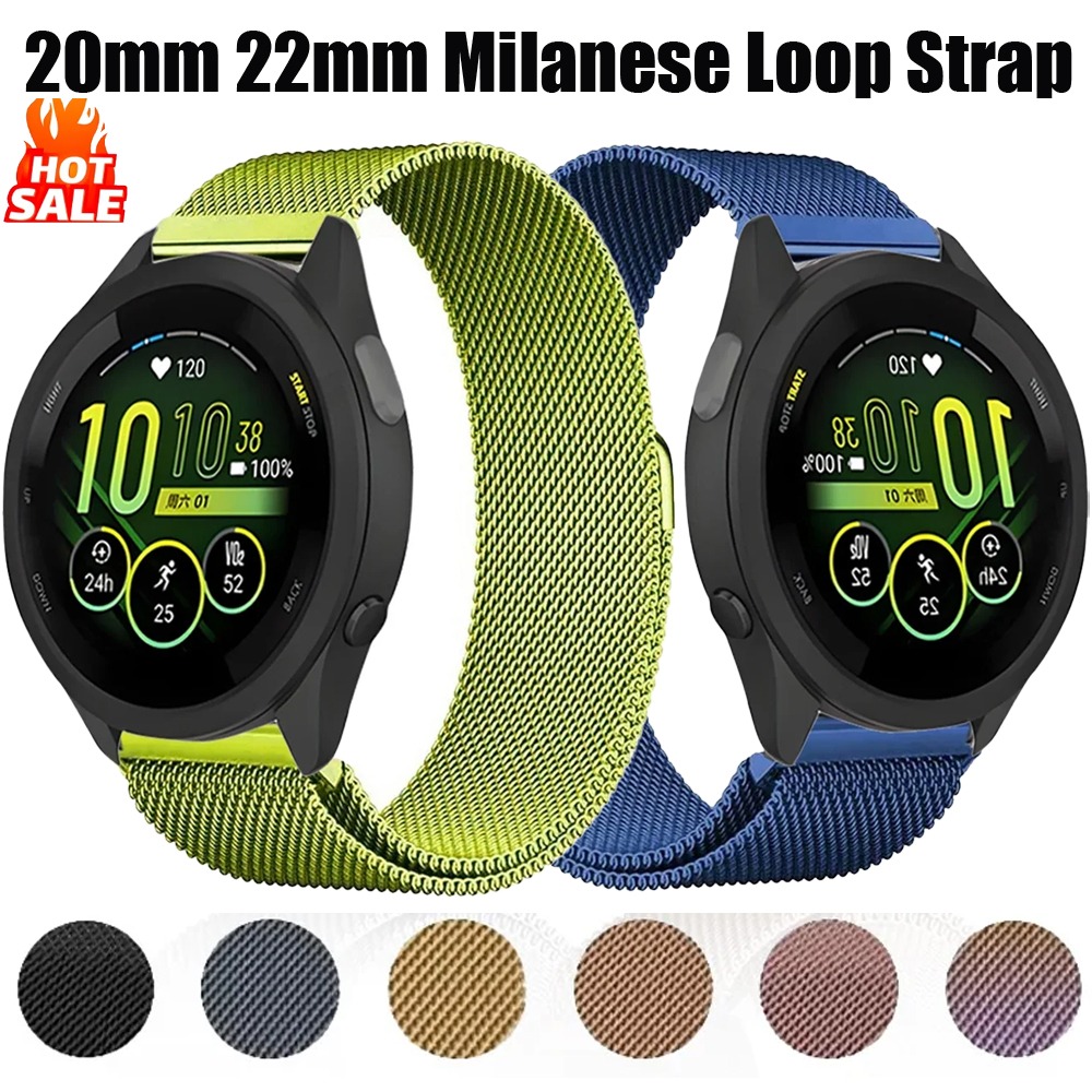 Milanese Loop Magnetic - 20mm 22mm Milanese Loop Strap for