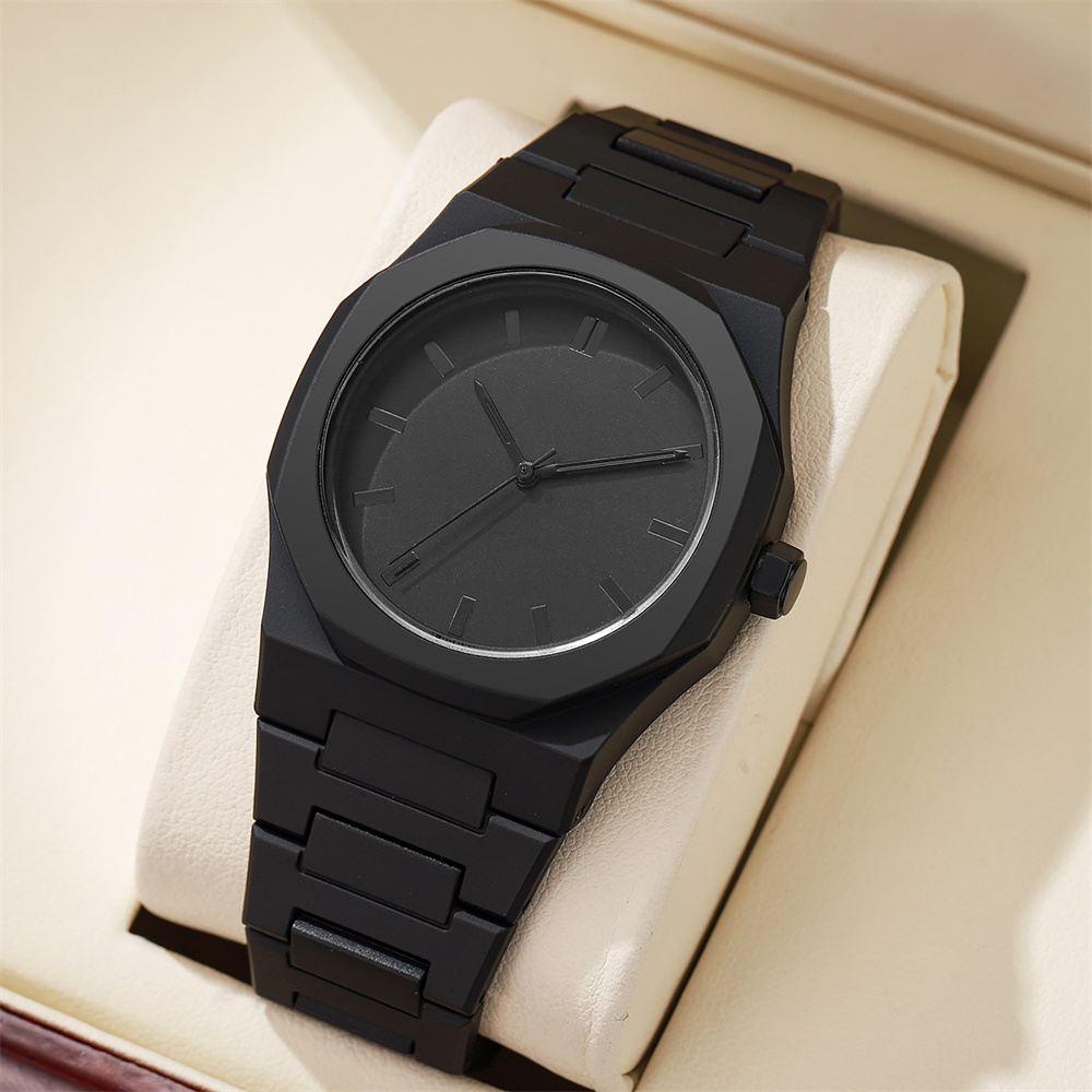 Men's Fashion Simple Black Lar - đánh giá và giá Butterfly Clasp Deployant