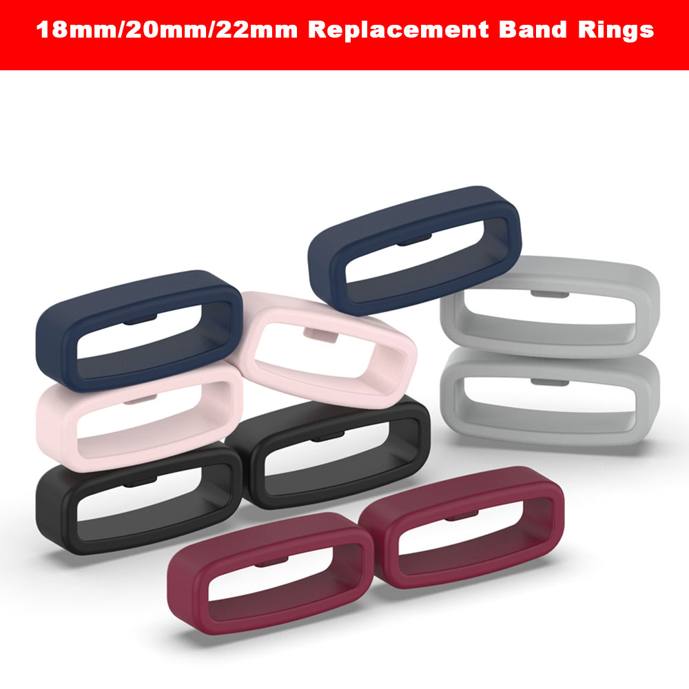 18 20 22mm Watch Band Ring Rub - đánh giá và giá Silicone Watch Band 22Mm
