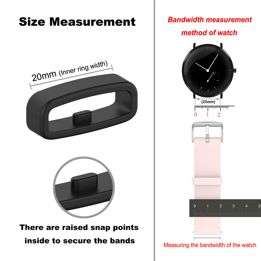 18 20 22mm Watch Band Ring Rub - đánh giá và giá Silicone Watch Band 22Mm