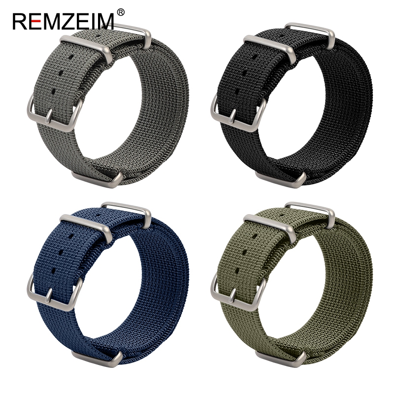 New Ribbed Nylon Watch Strap 1 - đánh giá và giá Nato Strap Nylon
