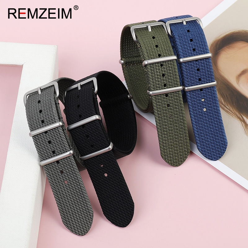 New Ribbed Nylon Watch Strap 1 - đánh giá và giá Nato Strap Nylon