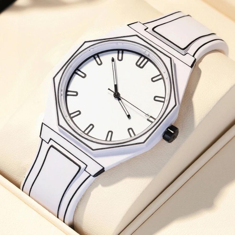 New Fashion Quartz Watches for - đánh giá và giá Silicone Band Women