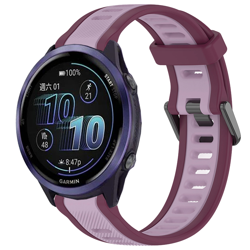 22mm 20mm 18mm Texture Silicon - đánh giá và giá Silicone Watch Band 22Mm