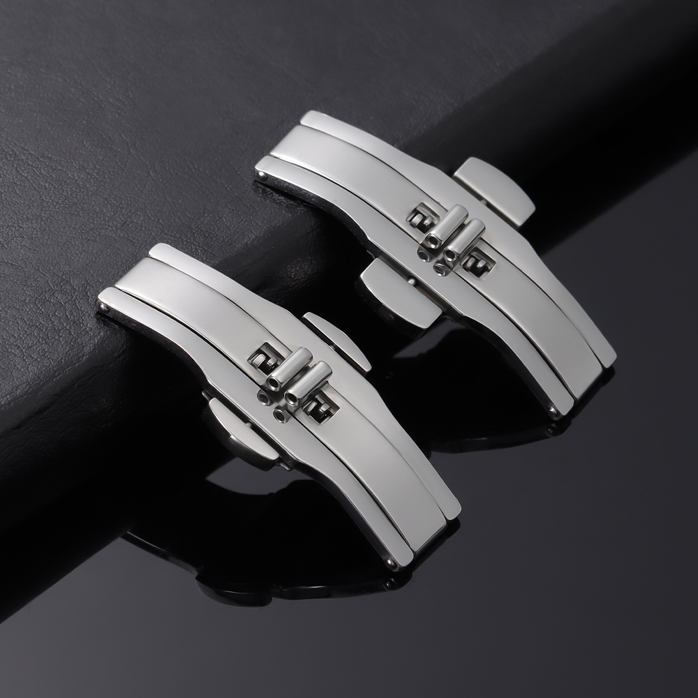 Watch Accessories Double Push  - đánh giá và giá Butterfly Clasp Deployant