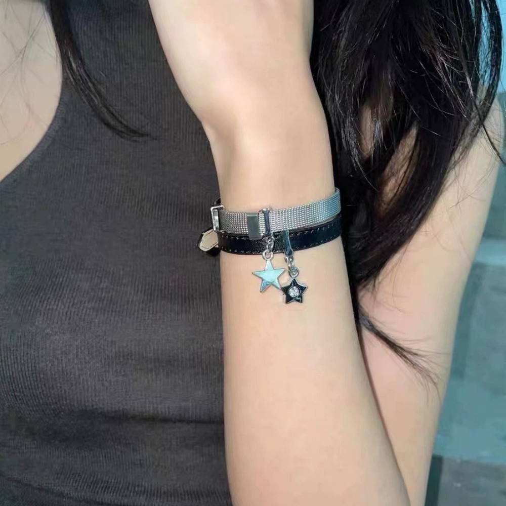 Star Charm Bracelet, Mesh Meta - đánh giá và giá Mesh Strap Metal