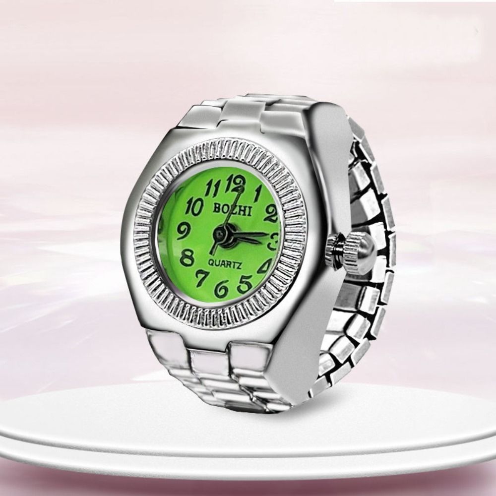Punk Mini Finger Watch Rings A - đánh giá và giá Canvas Strap Watch