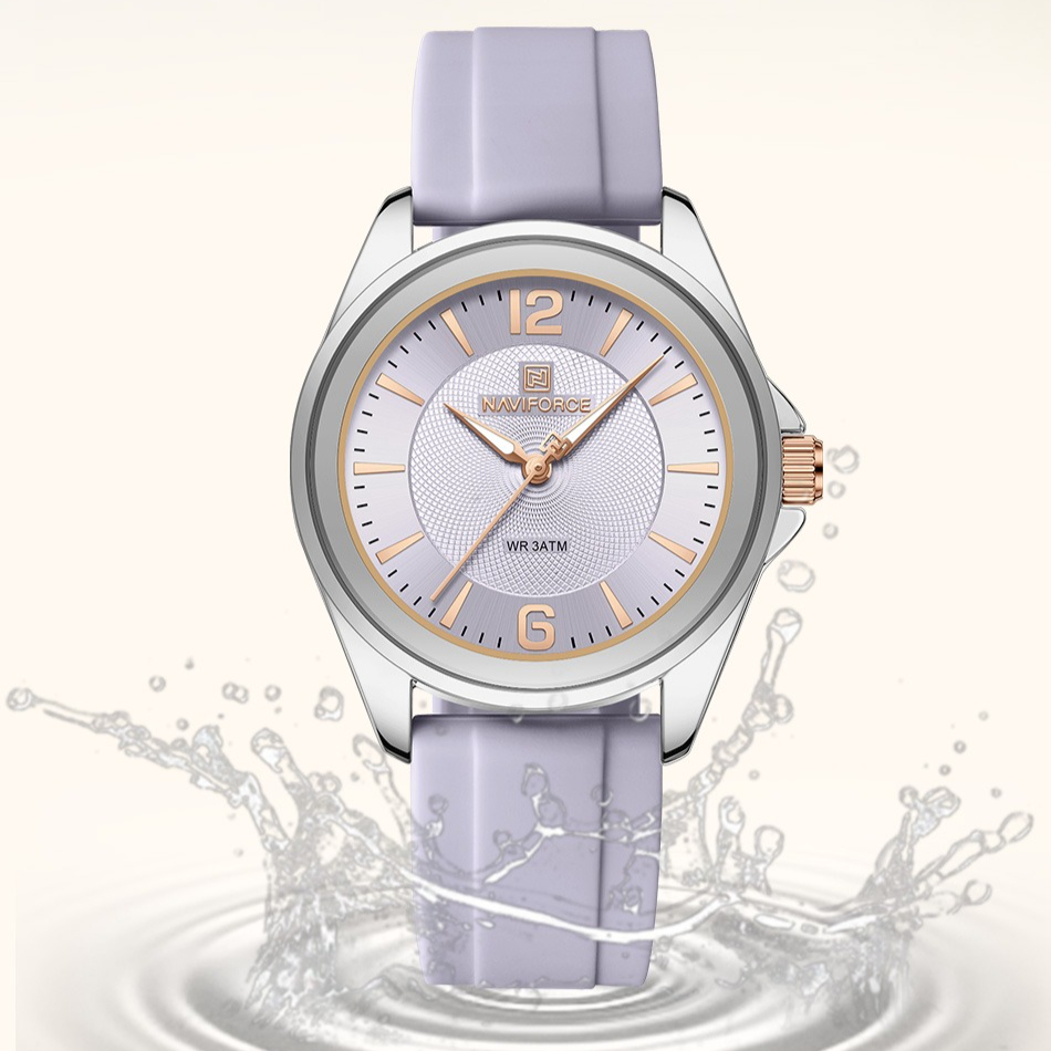 New Style NAVIFORCE Women's Wa - đánh giá và giá Silicone Band Women