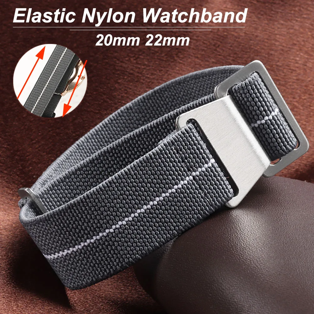 Elastic Watch Strap 60s French - đánh giá và giá Parachute Strap Elastic