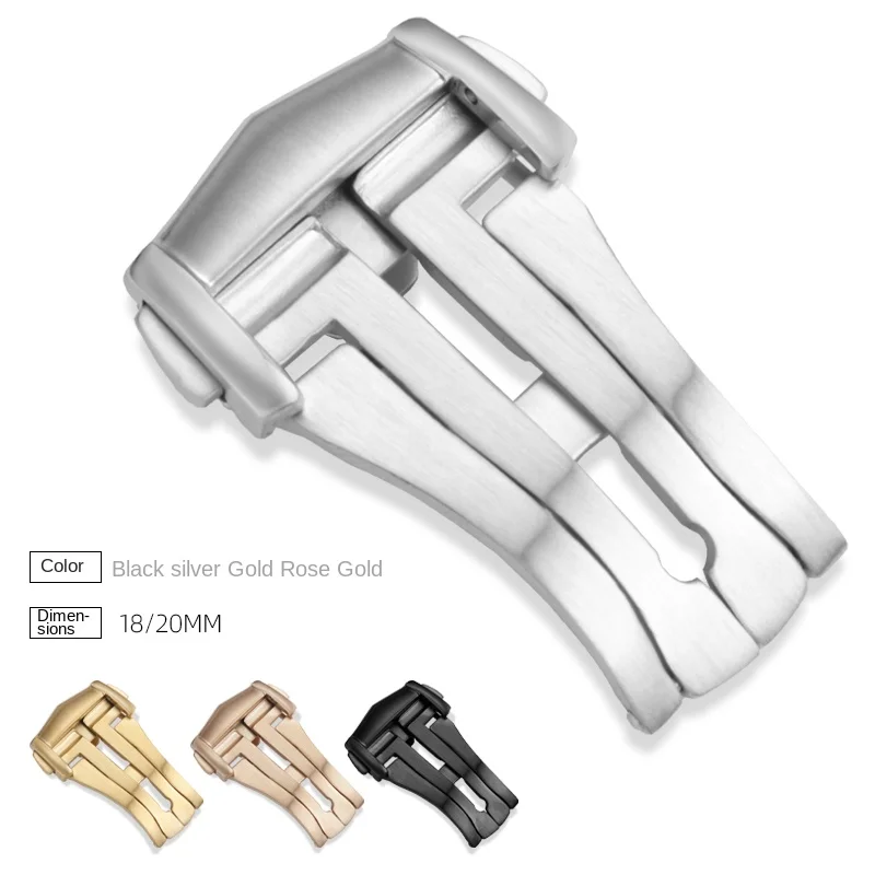 Stainless Steel Watch Buckle f - đánh giá và giá Butterfly Clasp Deployant