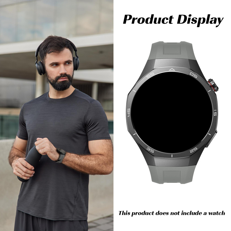 22mm Silicone Strap for Huawei - đánh giá và giá Silicone Watch Band 22Mm
