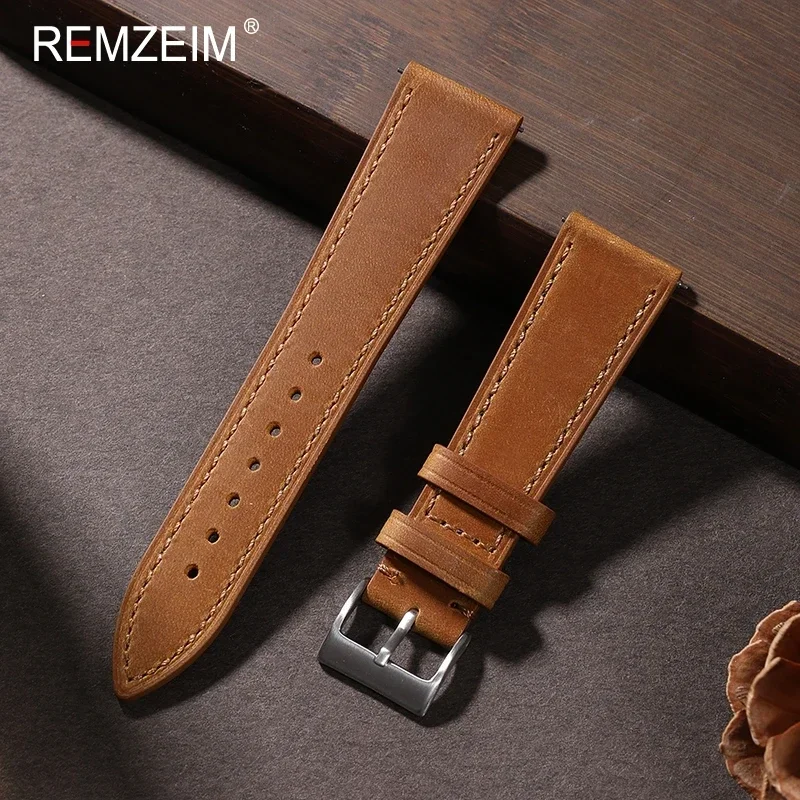 Crazy Horse Quick Release Leat - đánh giá và giá Nato Strap Nylon