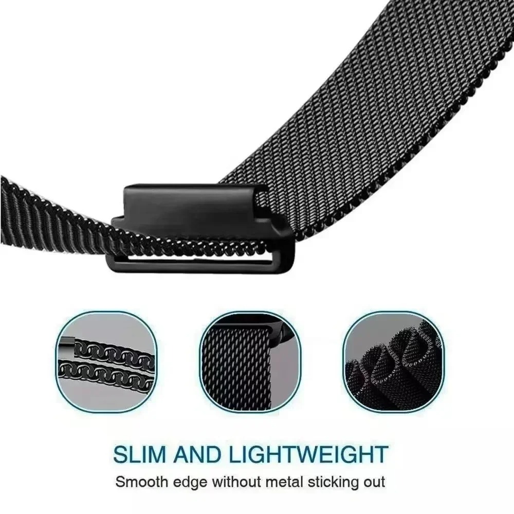 20mm 22mm Milanese Loop Strap  - đánh giá và giá Milanese Loop Magnetic