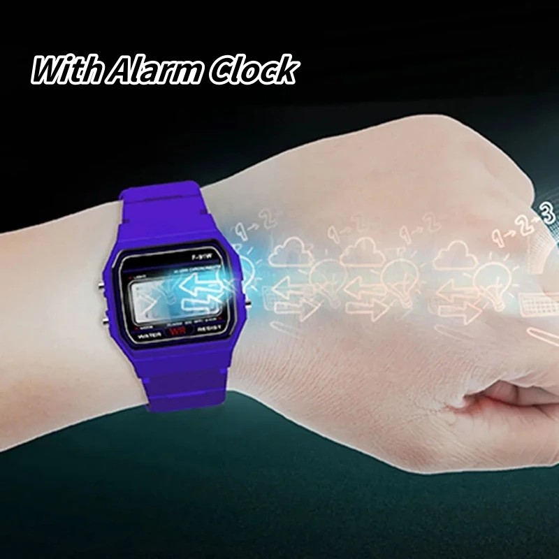 Sport LED Digital Watches for  - đánh giá và giá Silicone Band Women