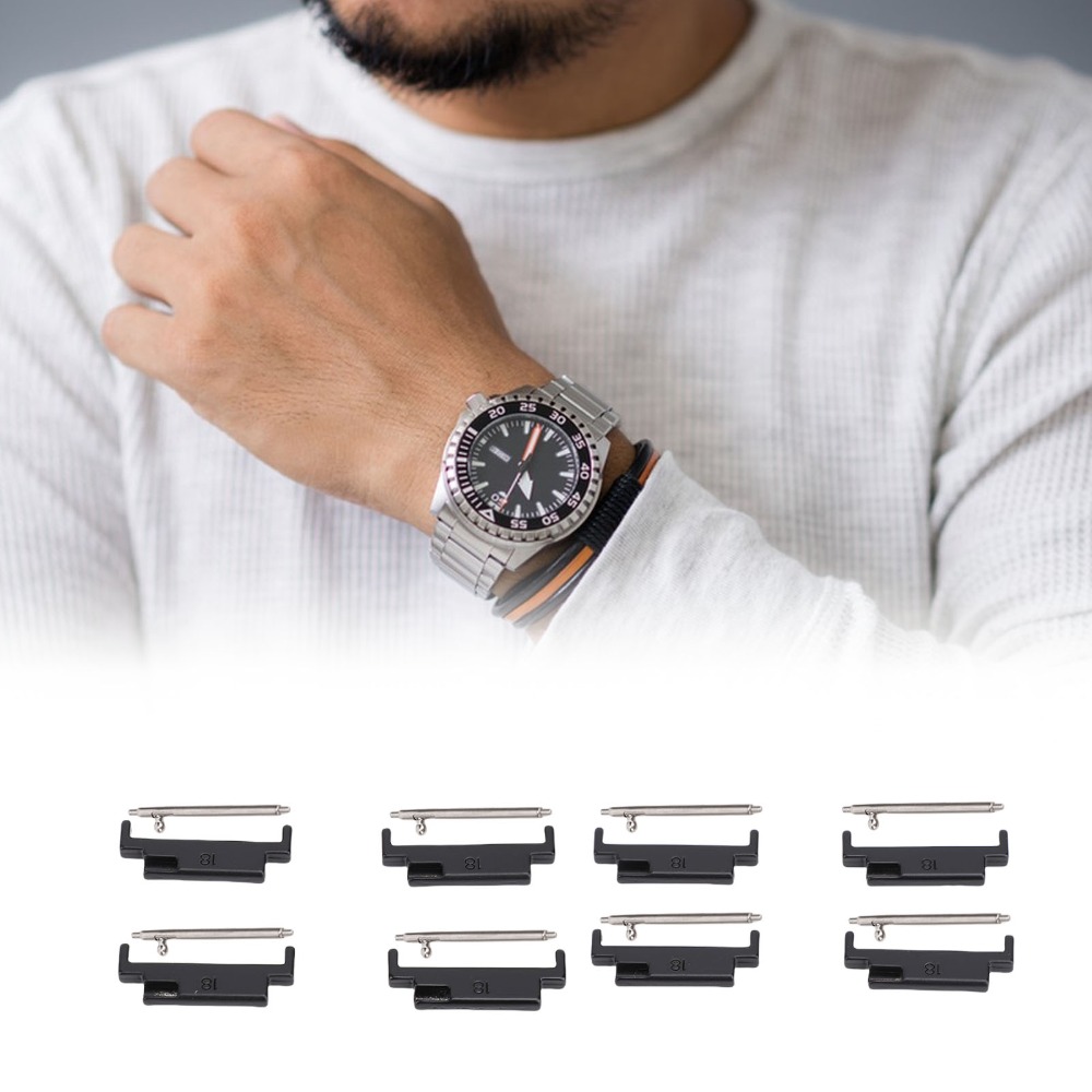 4 Pairs Metal Metal Watch Band - đánh giá và giá Strap Change Adapter