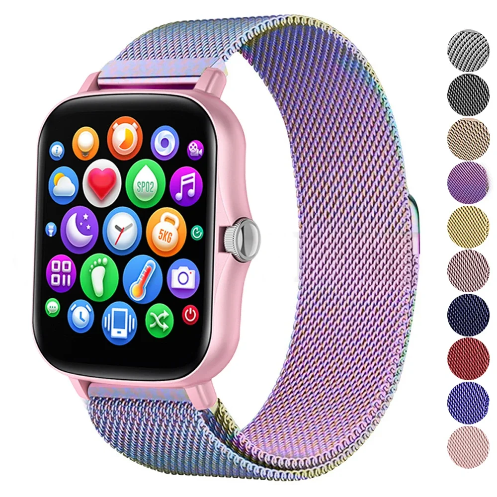 20mm strap For Amazfit GTS 4/3 - đánh giá và giá Milanese Loop Magnetic