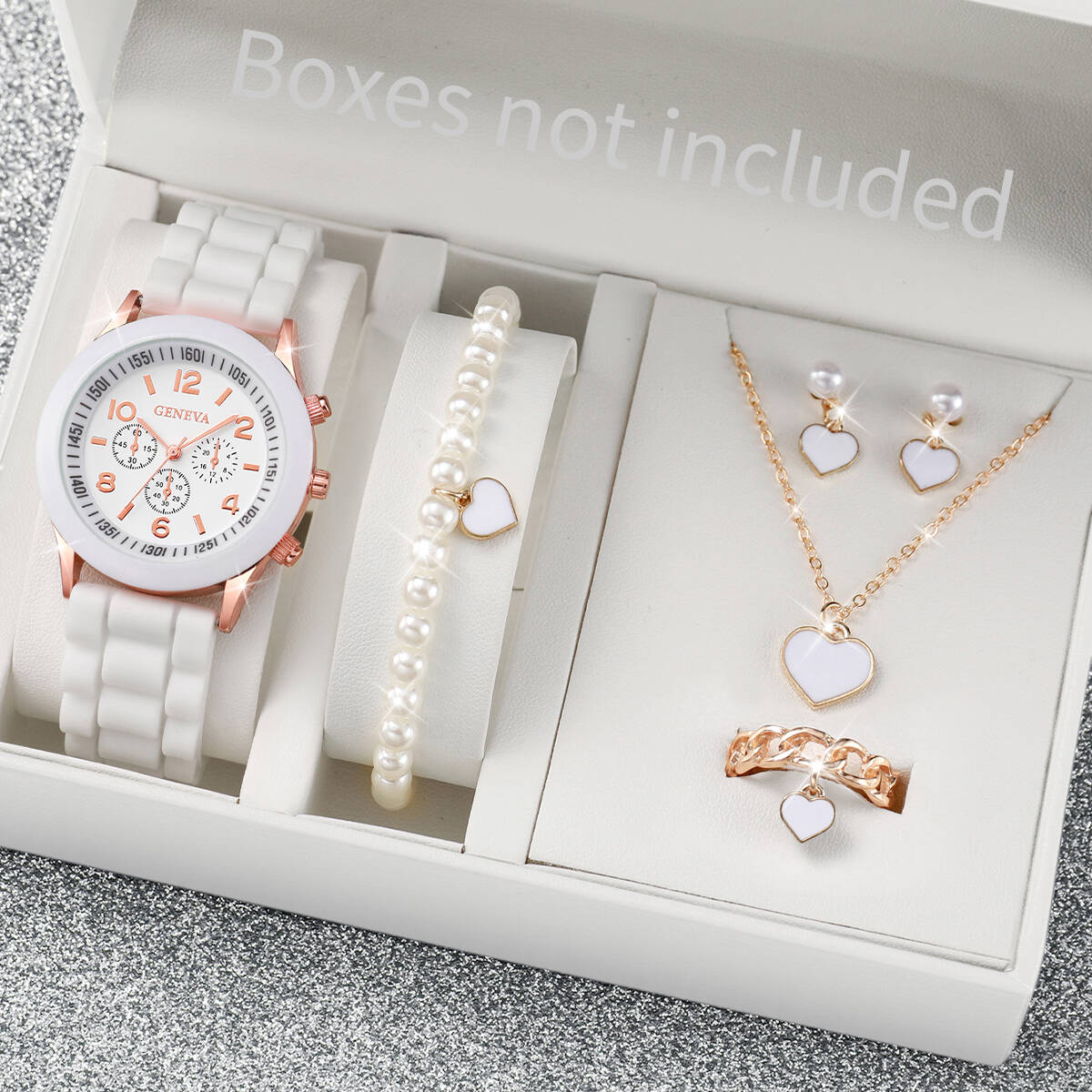 5/6PCS Fashion Women Watches J - đánh giá và giá Silicone Band Women
