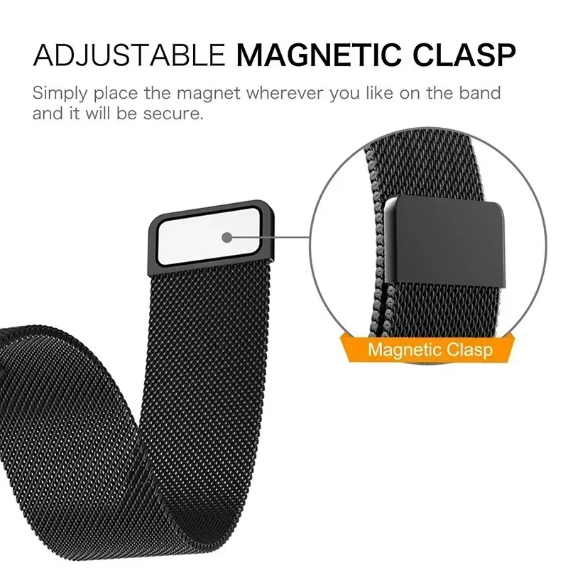 20mm 22mm Milanese Loop For CO - đánh giá và giá Milanese Loop Magnetic