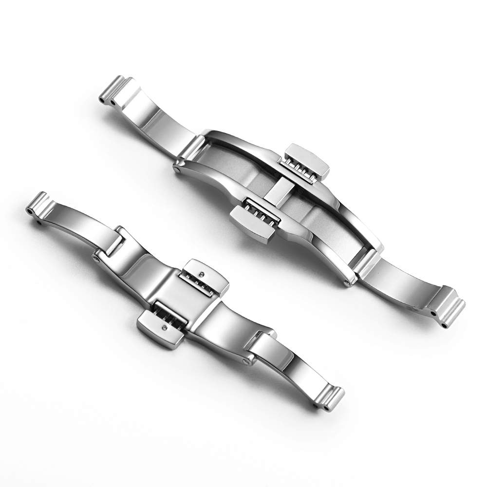 Silver Stainless Steel Butterf - đánh giá và giá Butterfly Clasp Deployant