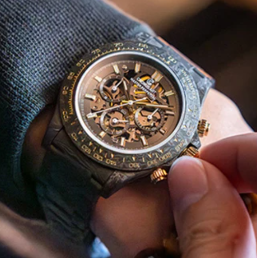 CRONUSART Men Chronograph Watc - đánh giá và giá Canvas Strap Watch